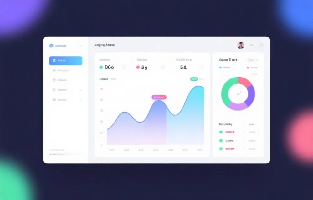 数据面板与时间线示意图